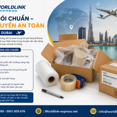 Gửi hàng đi Dubai: 7 điều cần biết trước khi gửi