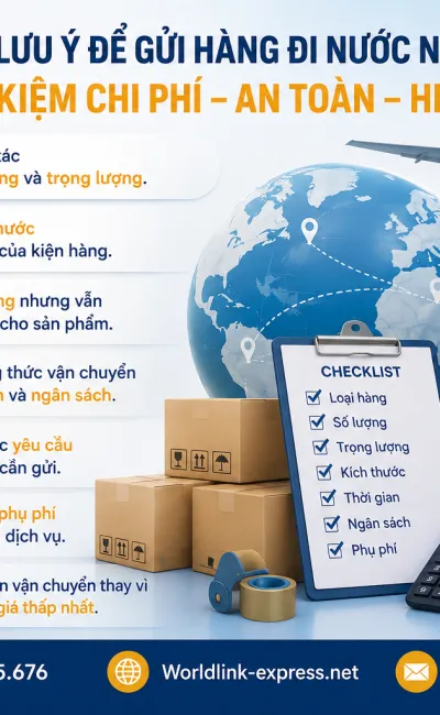 YẾU TỐ ẢNH HƯỞNG ĐẾN CHI PHÍ GỬI HÀNG ĐI NƯỚC NGOÀI