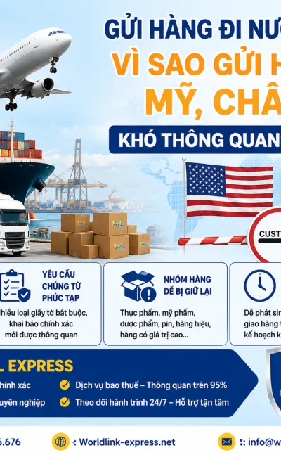 Gửi Hàng Đi Nước Ngoài Thế Nào Khi Hải Quan Mỹ, Châu Âu Siết Chặt Quy Định?